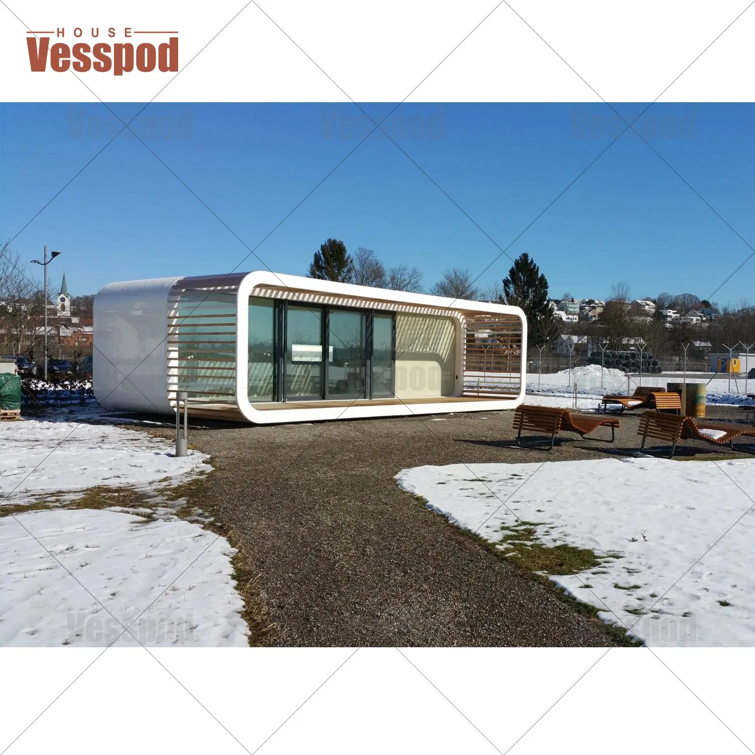 2024 New Luxury Ready-Made Modular Small Prefabricated Home Economic Modular Home Prefabricated Homes