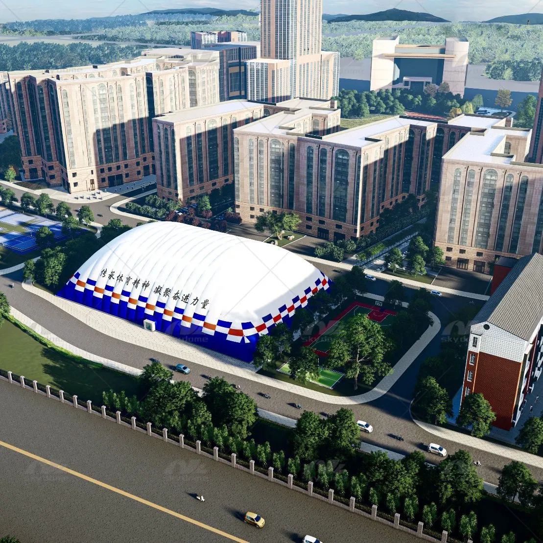 High Strength Membrane Material Air Dome in Campus