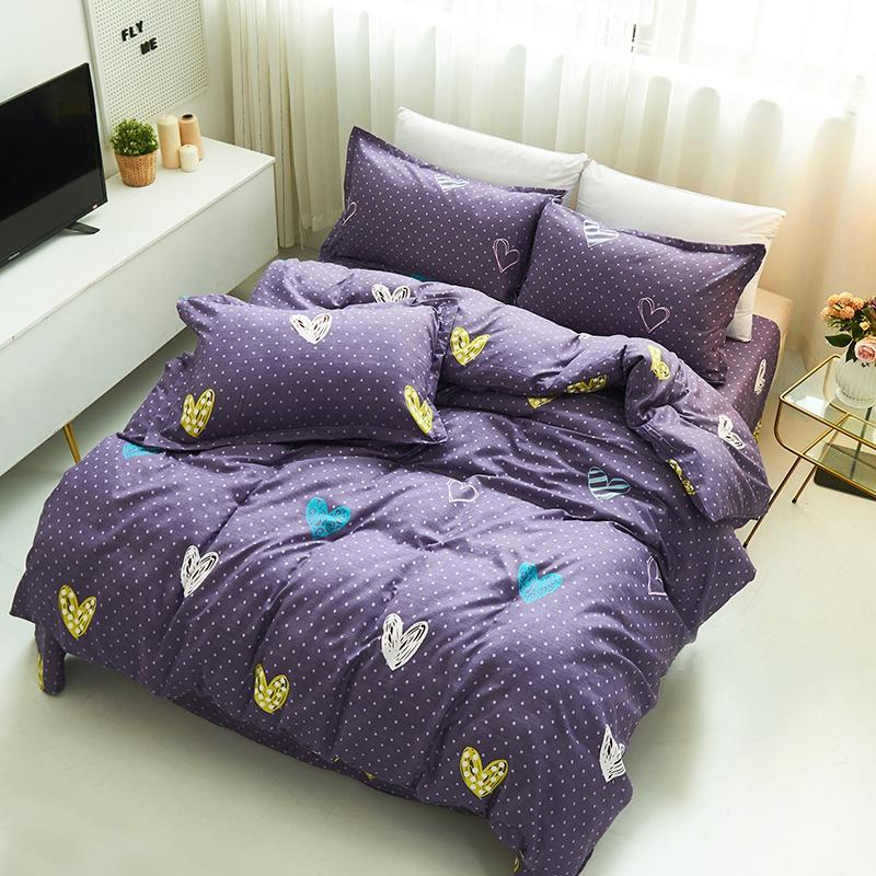 Sabanas Rayon Fabric Printed Pattern Girl's and Boy's Room Home Bedding Sets Duvet Cover