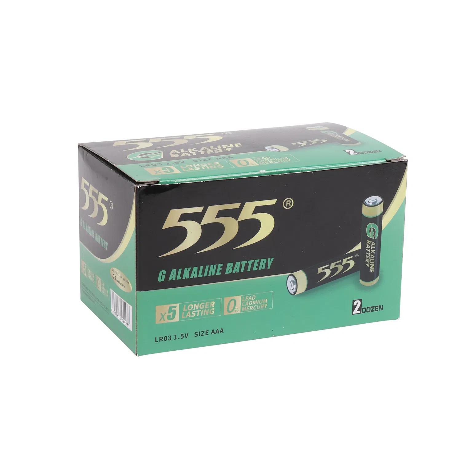 Tiger Head G Alkaline Dry Cell AA Battery Lr6 for Shaver/Camera