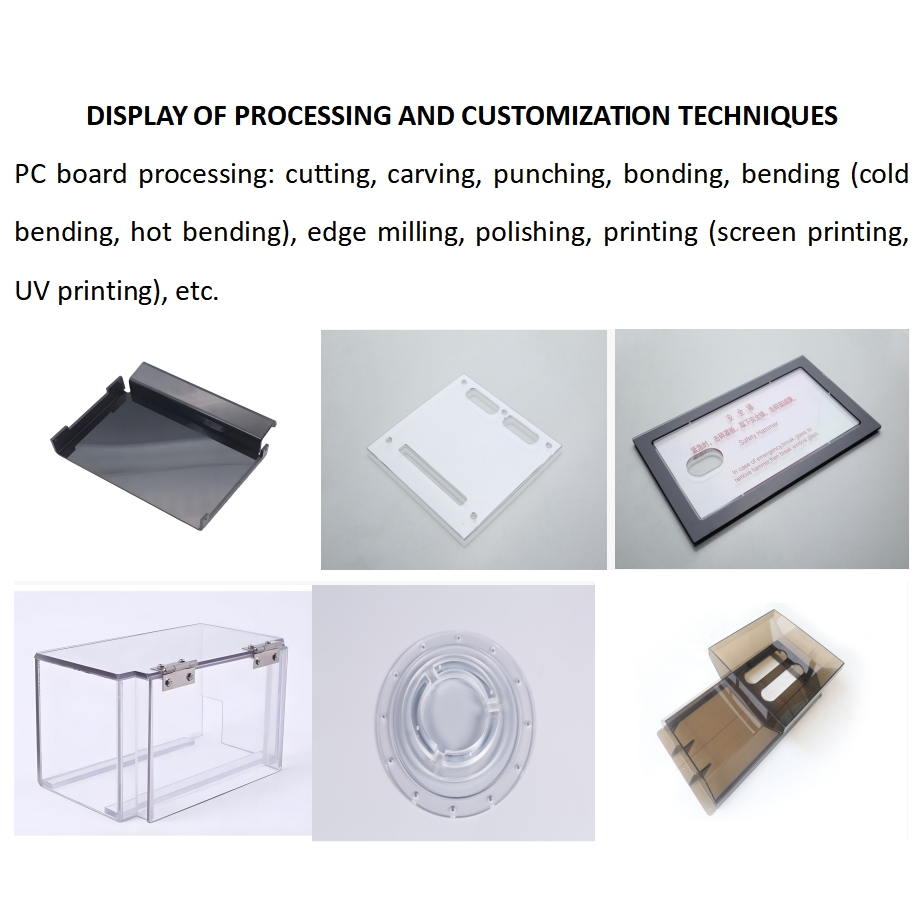 Premium Custom Polycarbonate Panels for Clear Protection Solutions