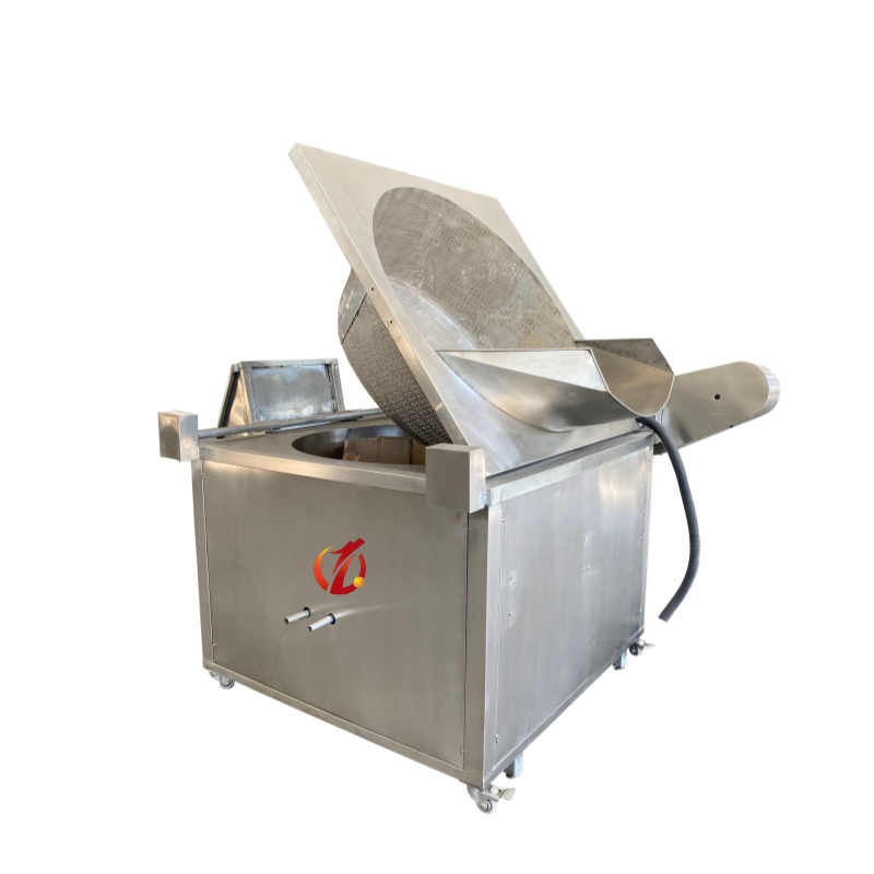 Qd Multifunctional Large Deep Fryer Automatic Temperature Control Environmentally Friendly Deep Frying Chicken Restaurants