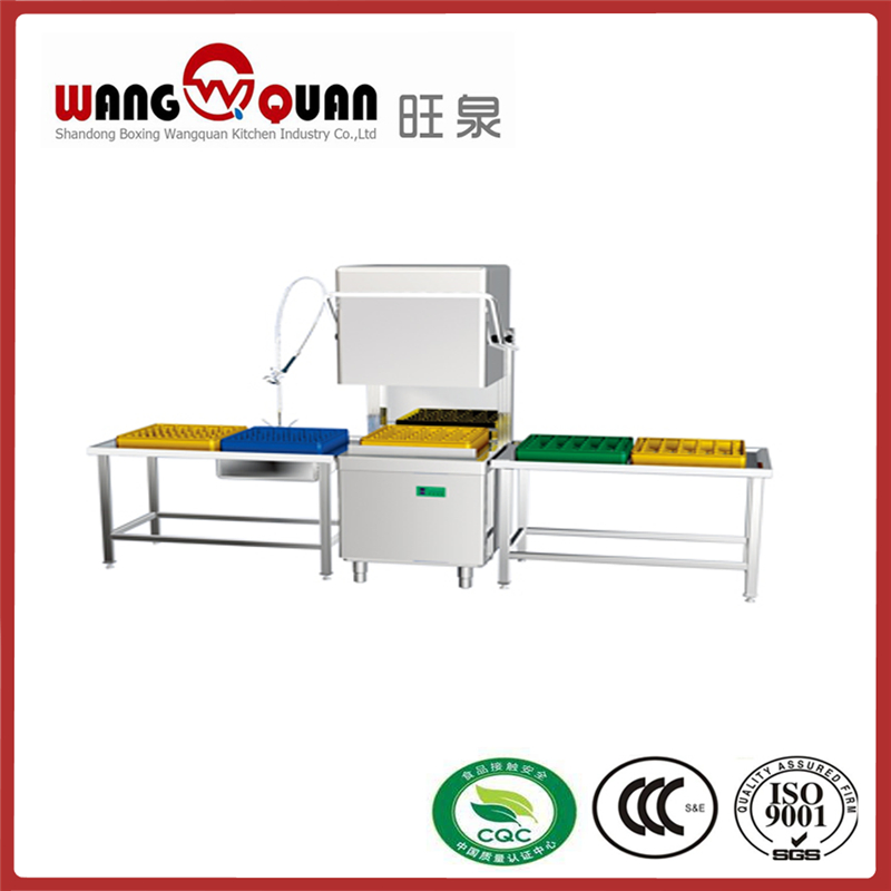 Stainless Steel Commercial Kitchen Equipment Hood Type Dishwasher at Good Price