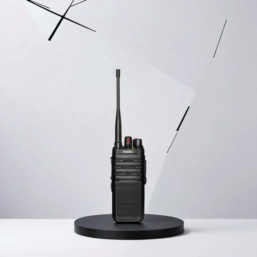 Iradio Dp550 Dmr Walkie Talkie, Two Way Radio with Emegency Alarm