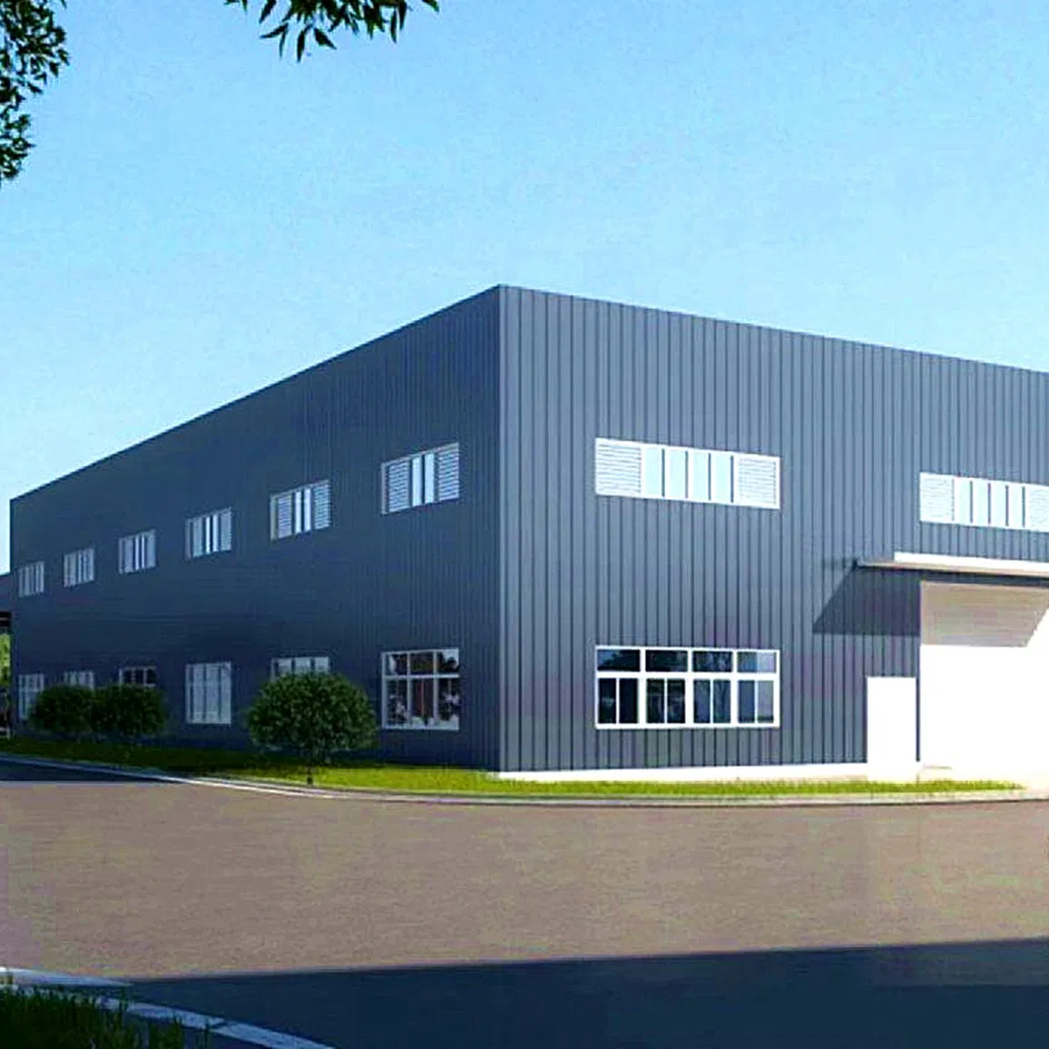 Steel Structures Commercial Prefab Warehouse Metal Buildings Sheds Construction