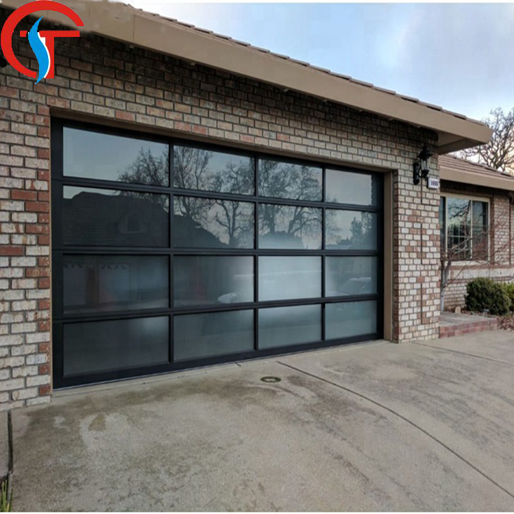 Modern Style Automatic Sectional Garage Door for Home Building