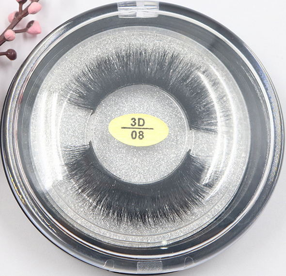 3D Soft Mink Hair False Eyelashes Handmade Wispy Fluffy Long Lashes Natural Eye Makeup Tools Faux Eye Lashes