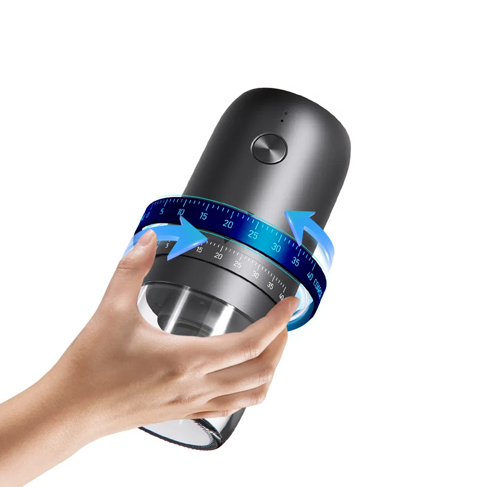 Mini Portable Electric Coffee Grinder with USB Rechargeable