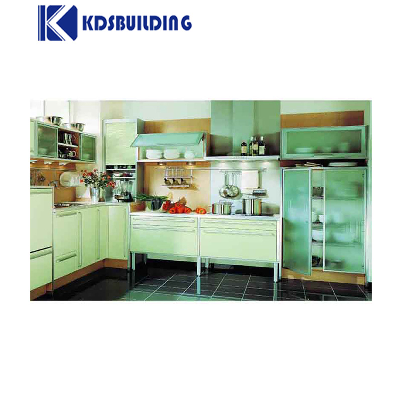 High Gloss Solid Wooden Modern Modular Lacquer Kitchen Pantry Small Kitchen Cabinet Design
