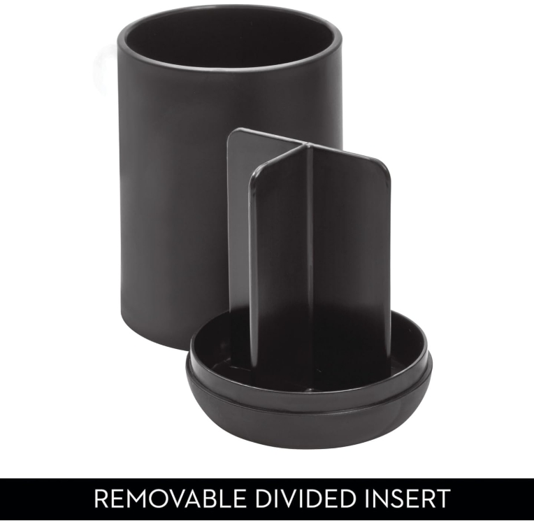 Toothbrush Holder for Normal Toothbrushes, Spin Brushes, and Toothpaste