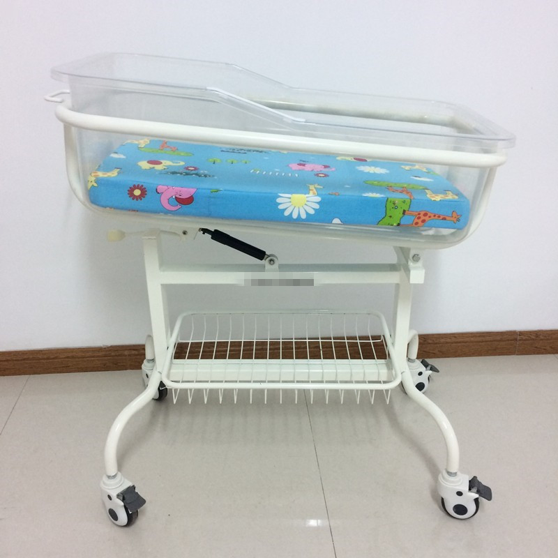 Medical Baby Stroller, Luxury Newborn with Air Spring Lifting, Tilting, Anti Overflow Nursing Bed, Postpartum Center