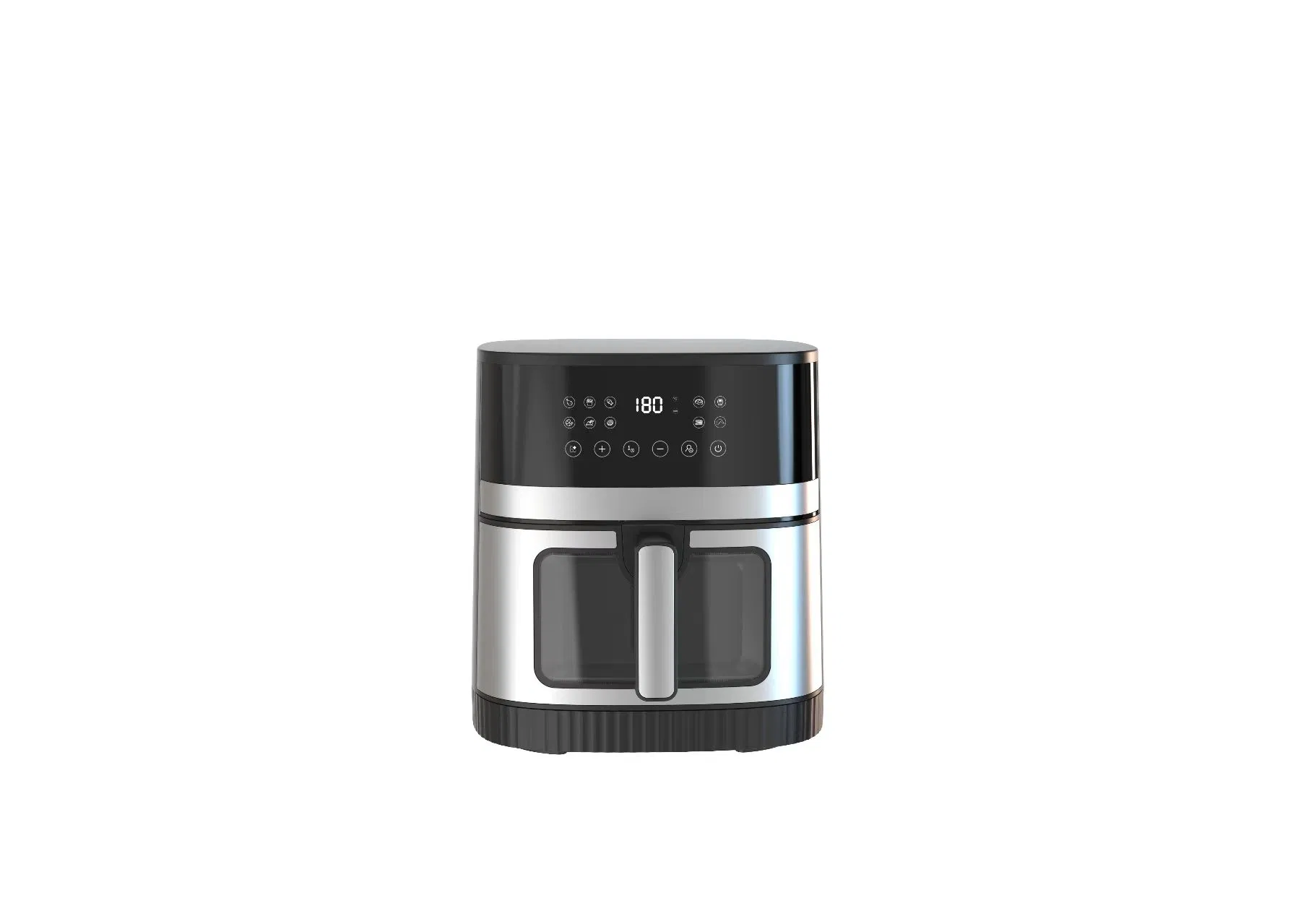 9.5L Air Fryer with Window for Family: Safe and Oil-Free, One-Touch Convenience, Guarding Family Delicacies