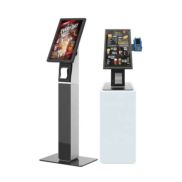 New Design Fast Food Ordering Machine Self Service Payment Kiosk Machine for Restaurant