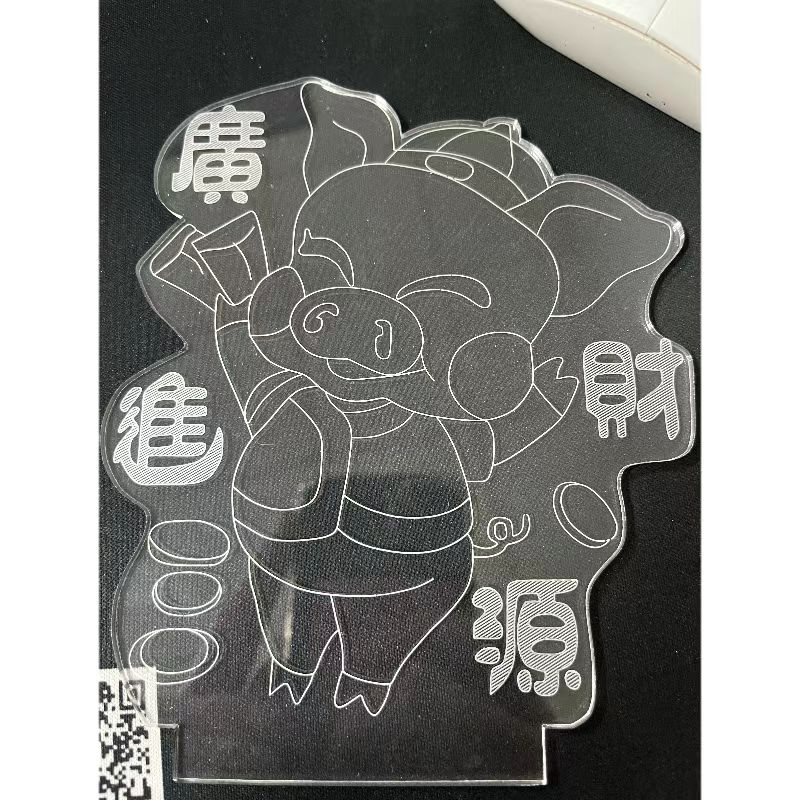 Transparent Round Acrylic Sheet Laser Cutting Engraving Diamond Polishing 1-200mm Thick