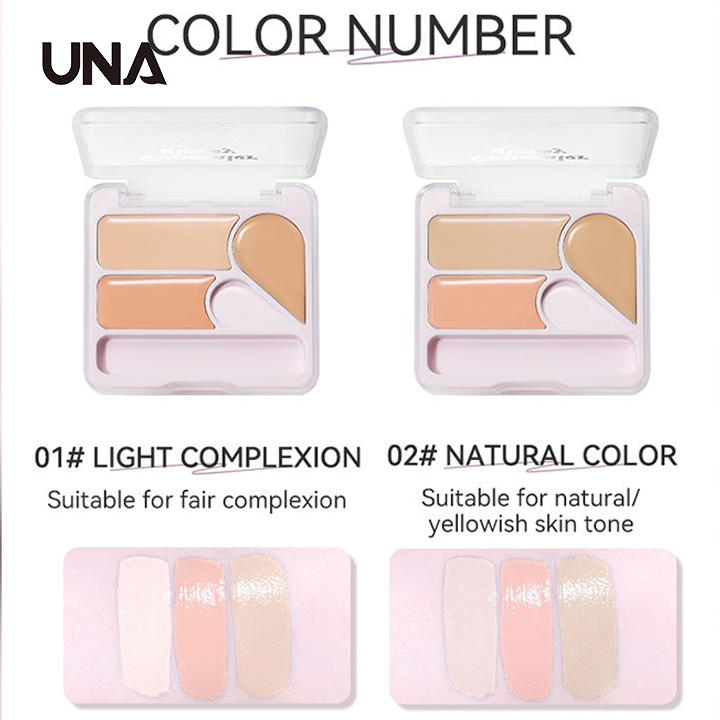 Novo Multifunctional Concealer Cream for Covering Facial Spots Blemishes Dark Circles Long-Lasting Concealer Makeup