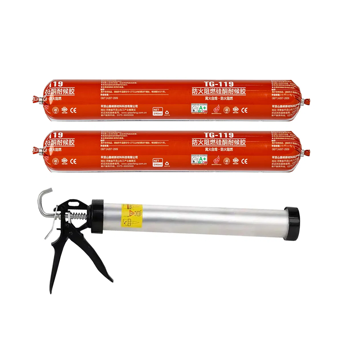 UV-Curing Fireproof Silicone Sealant for Indoor and Outdoor Use