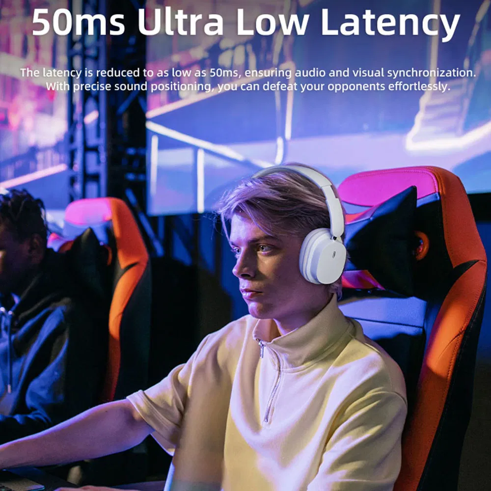 Wireless Bluetooth Headphone Foldable Headset Noise Cancelling