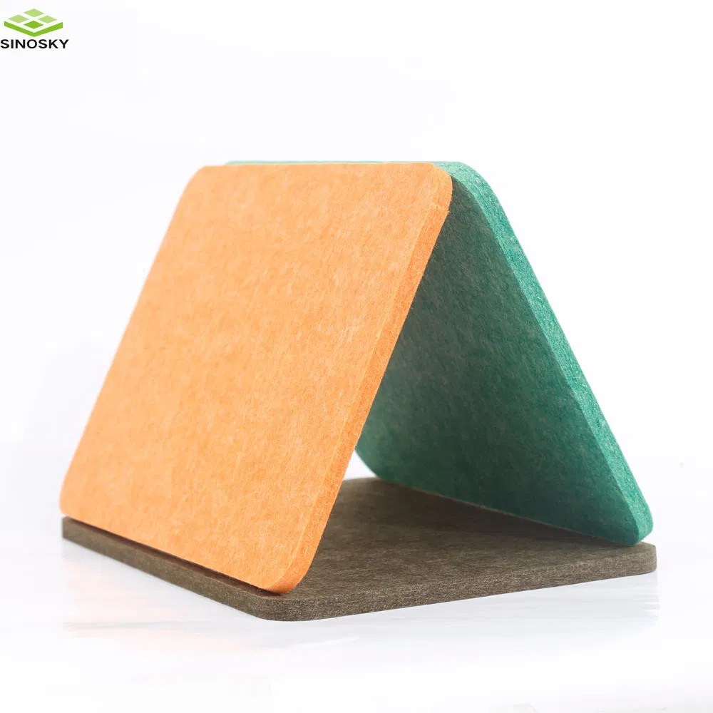 Sound Absorption Sound-Absorbing Polyester Fiber Panel for Cinema/Music Recording Room/Broadcasting Studios Room/Theater