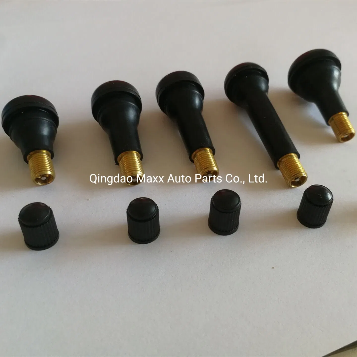 Maxx Tubeless Snap-in Valves TR413AC TR414AC with Colorful Chrome Valve Sleeve