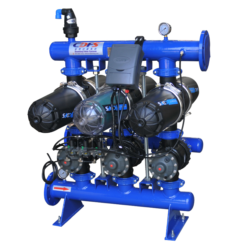 100/130 Micron Automatic Back Flush Self Cleaning Disk Filter for Agriculture Drip Irrigation Equipment System