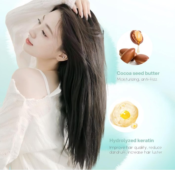 Bremod Performance Hair Straightening Rebonding Cream Cocoa Butter Hydrolyzed Keratin Hair Treatment
