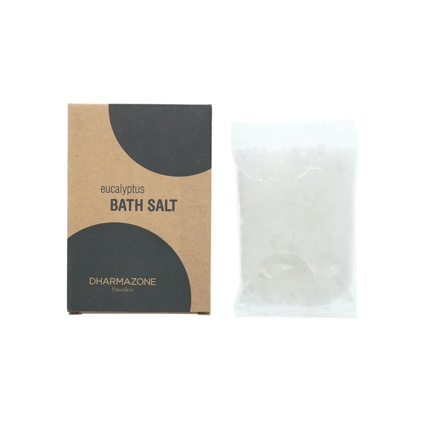 Bath Salts in Kraft Paper Box with Hotel Amenities for Guest Room