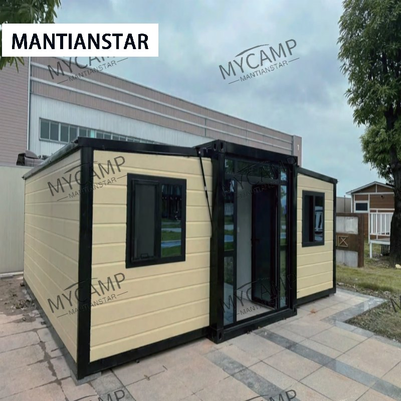Factory Custom 20FT 40FT Vessel Prefabricated Houses 40 FT Expandable Mobile Foldable Container Prefab Home