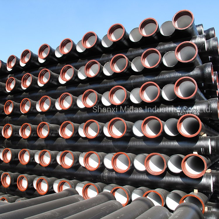 ISO 2531 Cement Lined Ductile Iron Pipe K9 100mm