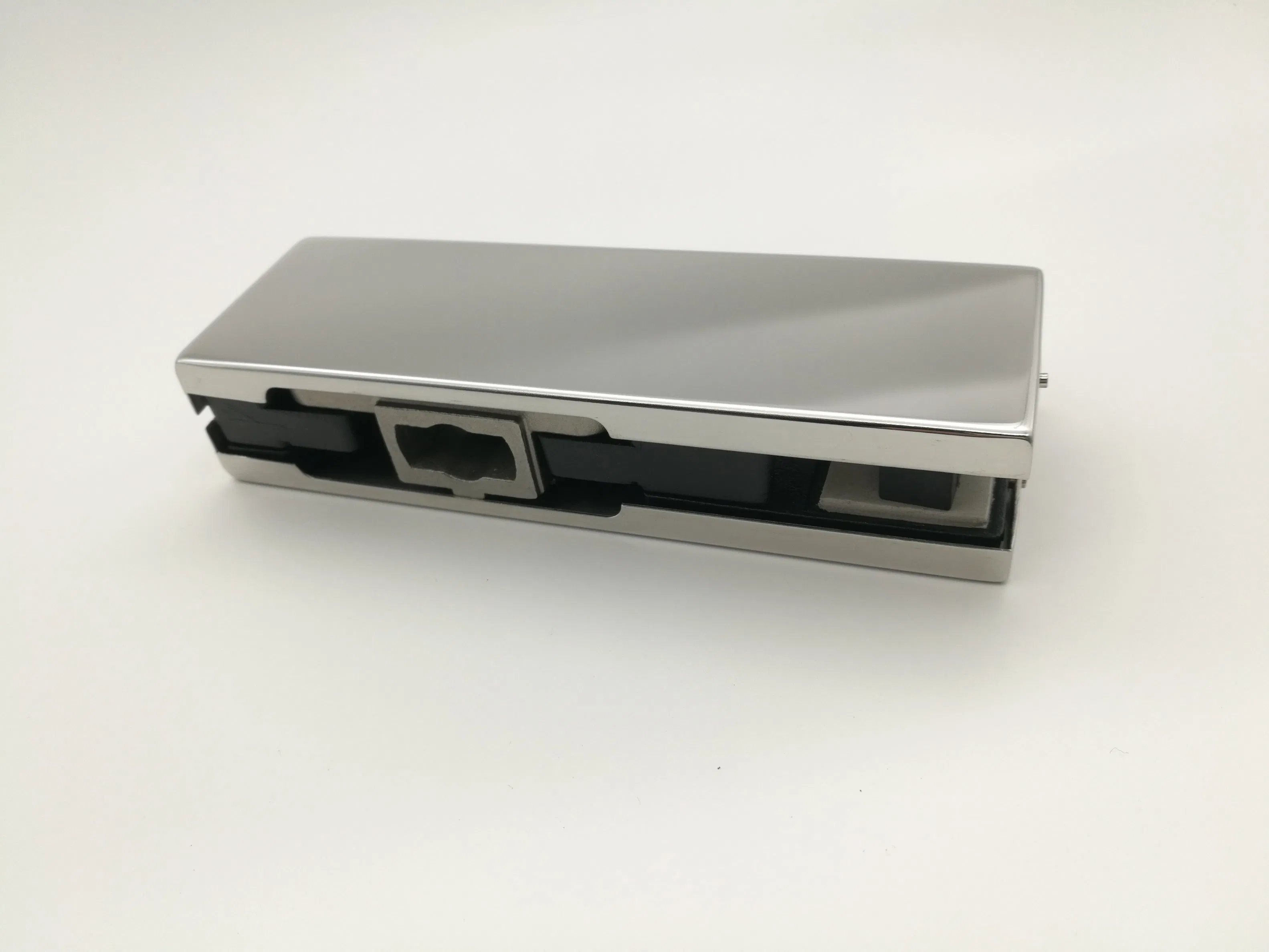 Tp-10 Durable Aluminum Alloy Glass Door Patch Fitting Bottom Patch