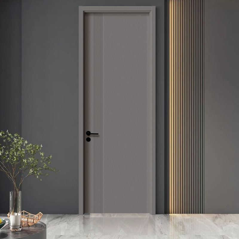 Indoor Silent Invisible Solid Wood Composite Door