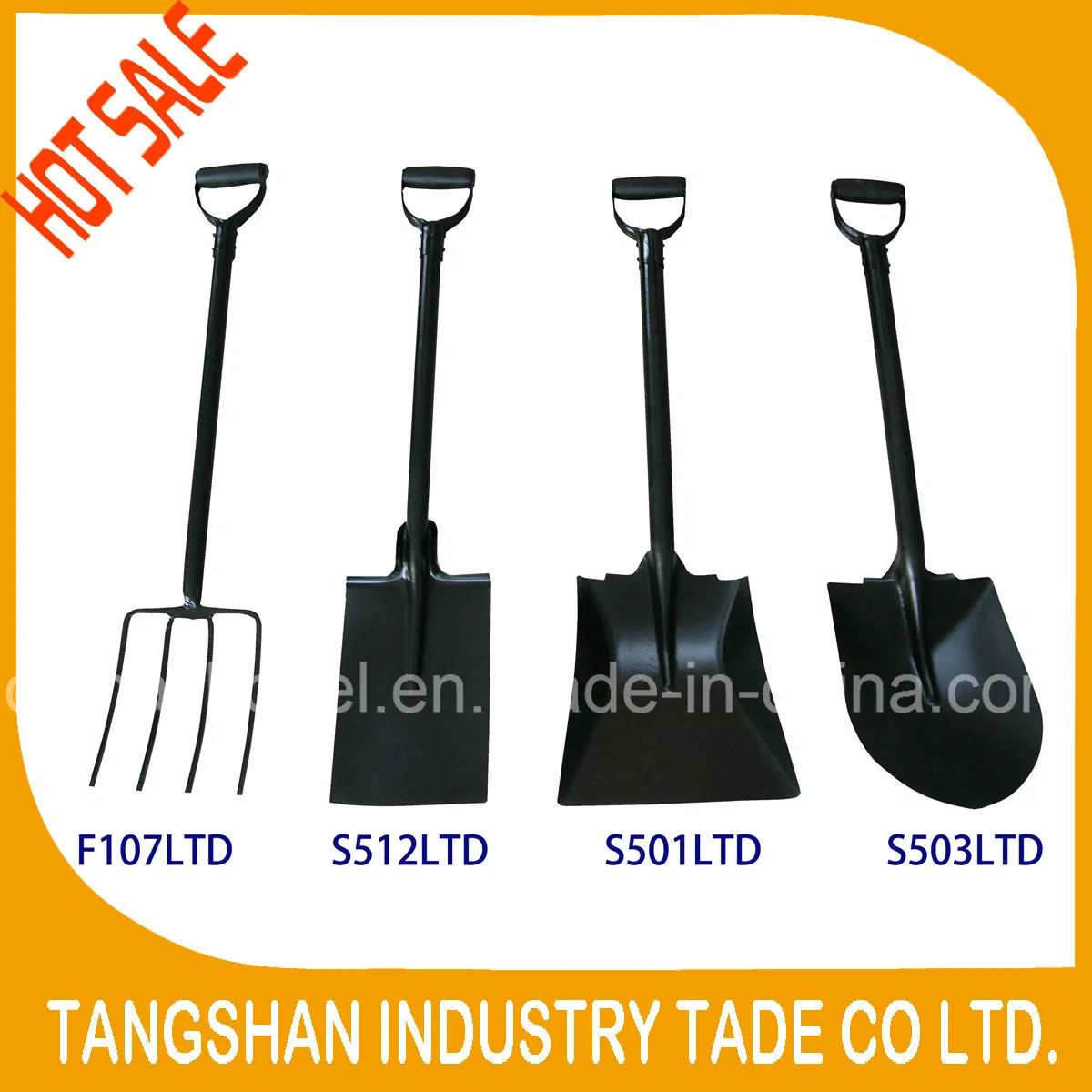 Hot Sale - South Africa Types Whole Steel Spade