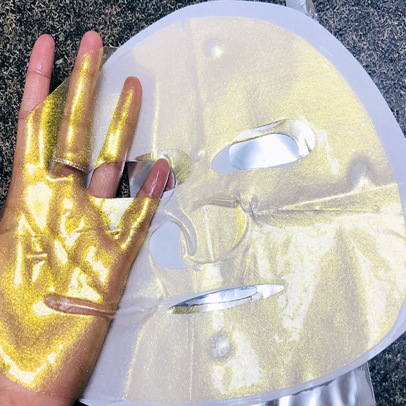 OEM 24K Gold Color Natural Moisturizing Organic Facial Collagen Gel Sleeping Patch