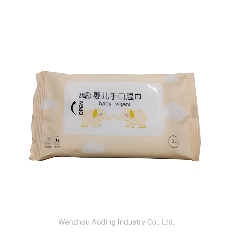 80 Counts Baby Wipes Sensitive Biodegradable Newborn Baby Wet Wipes