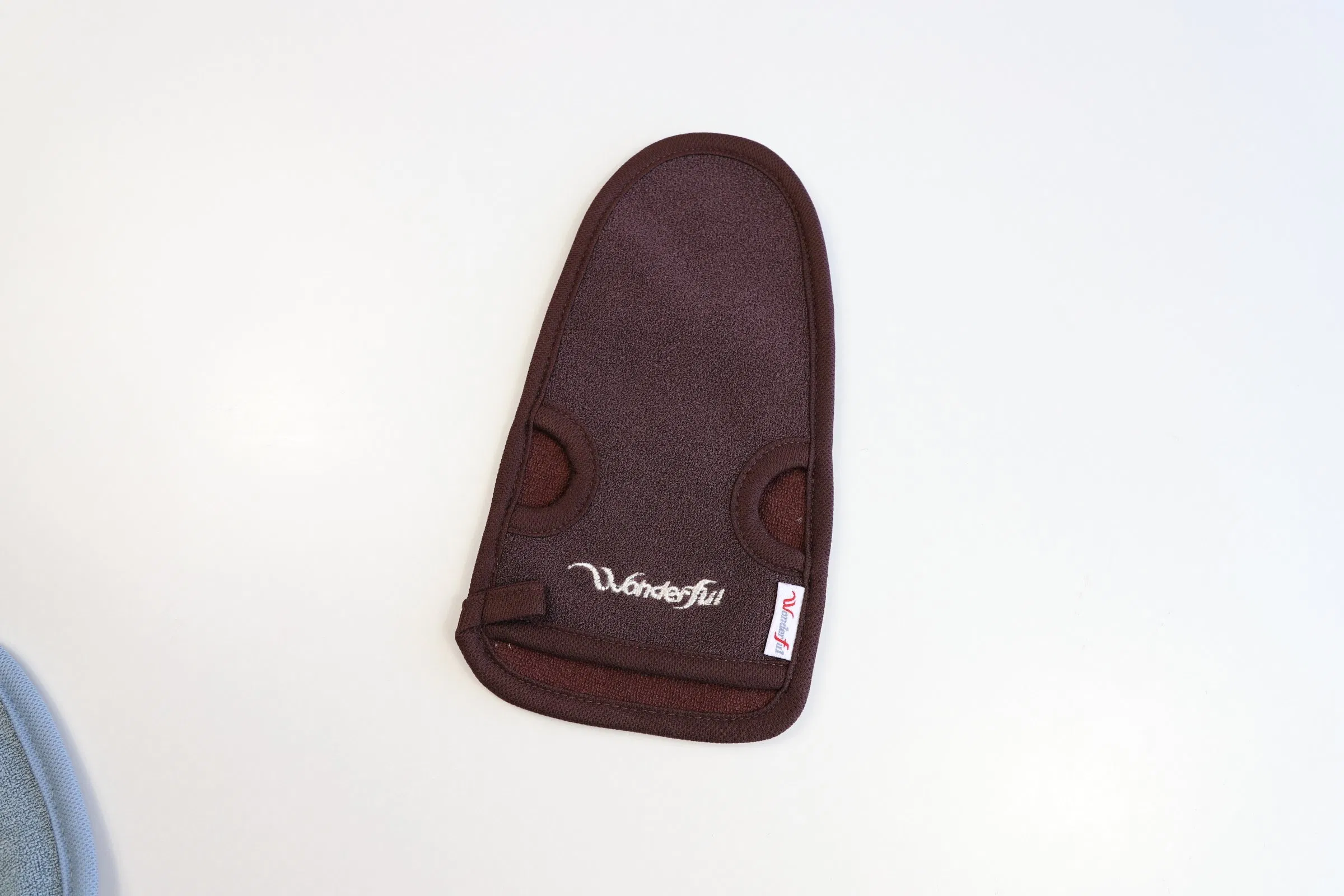 Factory Price Full Stocked Exfoliating Gloves Pink Mitt Body Scrub Glove Bamboo Exfoliating Glove Scrub Sponge