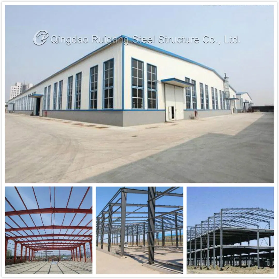 Low Cost Prefabricated House Steel Frame Galvanized Building Material Workshop Warehouse