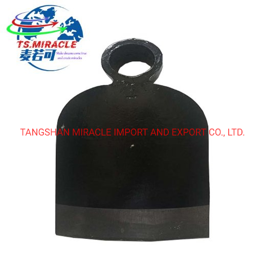 High Quality Railway Steel Hoe Head H305 Cock Brand Hoe for African Market