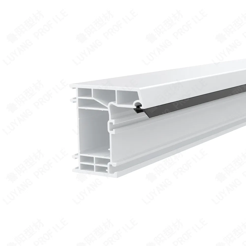 Weather-Resistant Plastic Profile UPVC Extrusion PVC Profiles for Window Frames