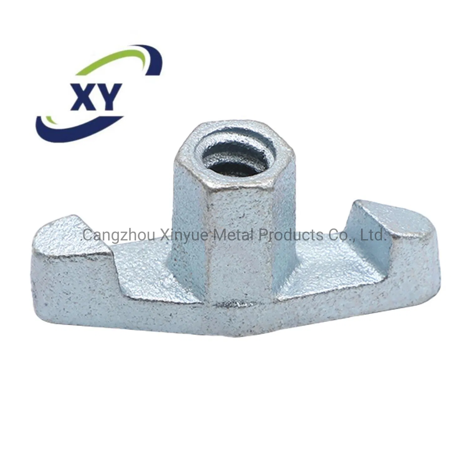 Гайка анкерная оцинкованная с крыльями для опалубки