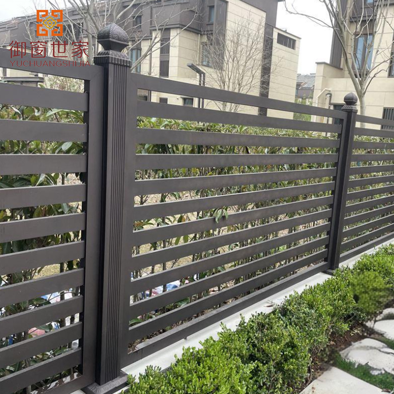 Outdoor Metal Steel Safety Fence Pickets Panel Aluminum Garden Fence