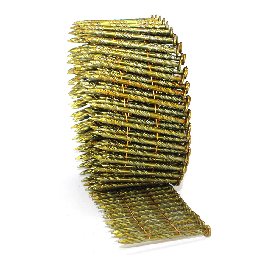 15 Degree Electro Galvanized Iron Wire Coil Framing Roofing Nail for Epal Pallet