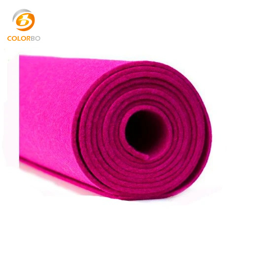 3mm acoustic felt decoration of interior design material