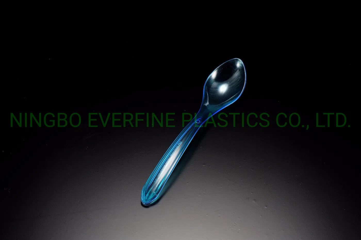 Disposable Plastic Curved Ice Cream Spoon (PS)