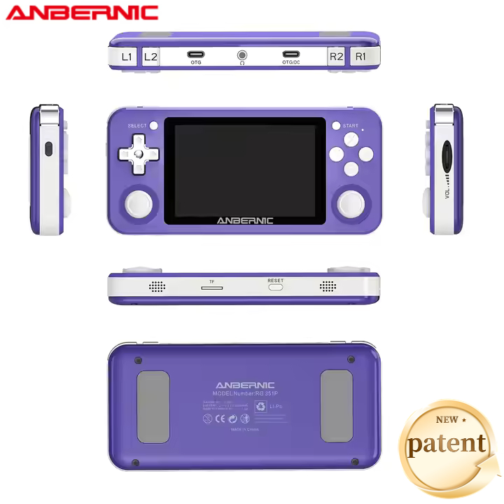 Портативная консоль Anbernic RG351P с 10000 игр