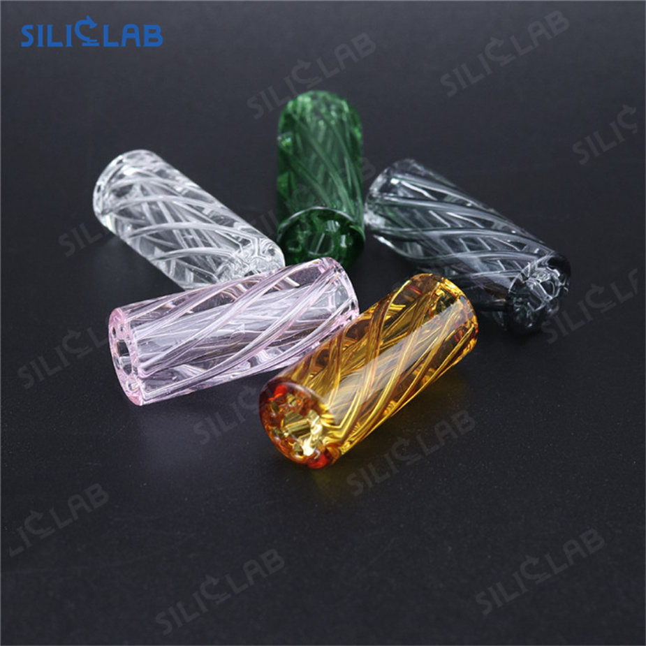 Wholesale Straight Pre-Roll Rollng Paper Smoking Accessories 7-Hole Glass Filter Tips