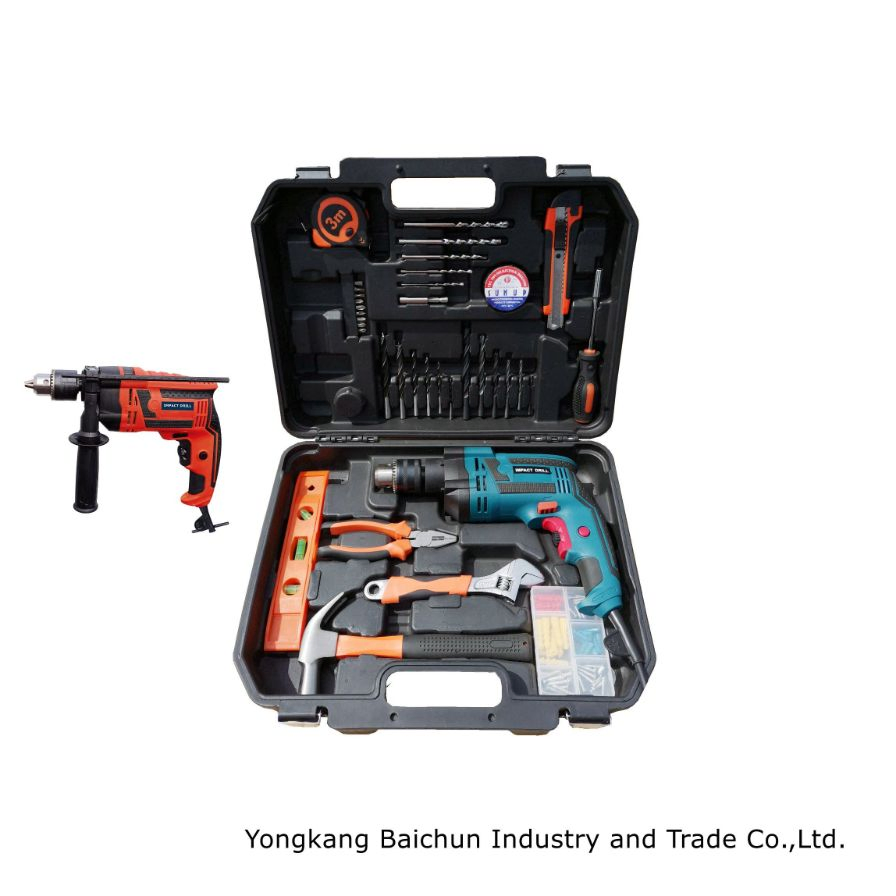 Good Quality Electric Power Tools Impact Drill 39PCS Tools Set