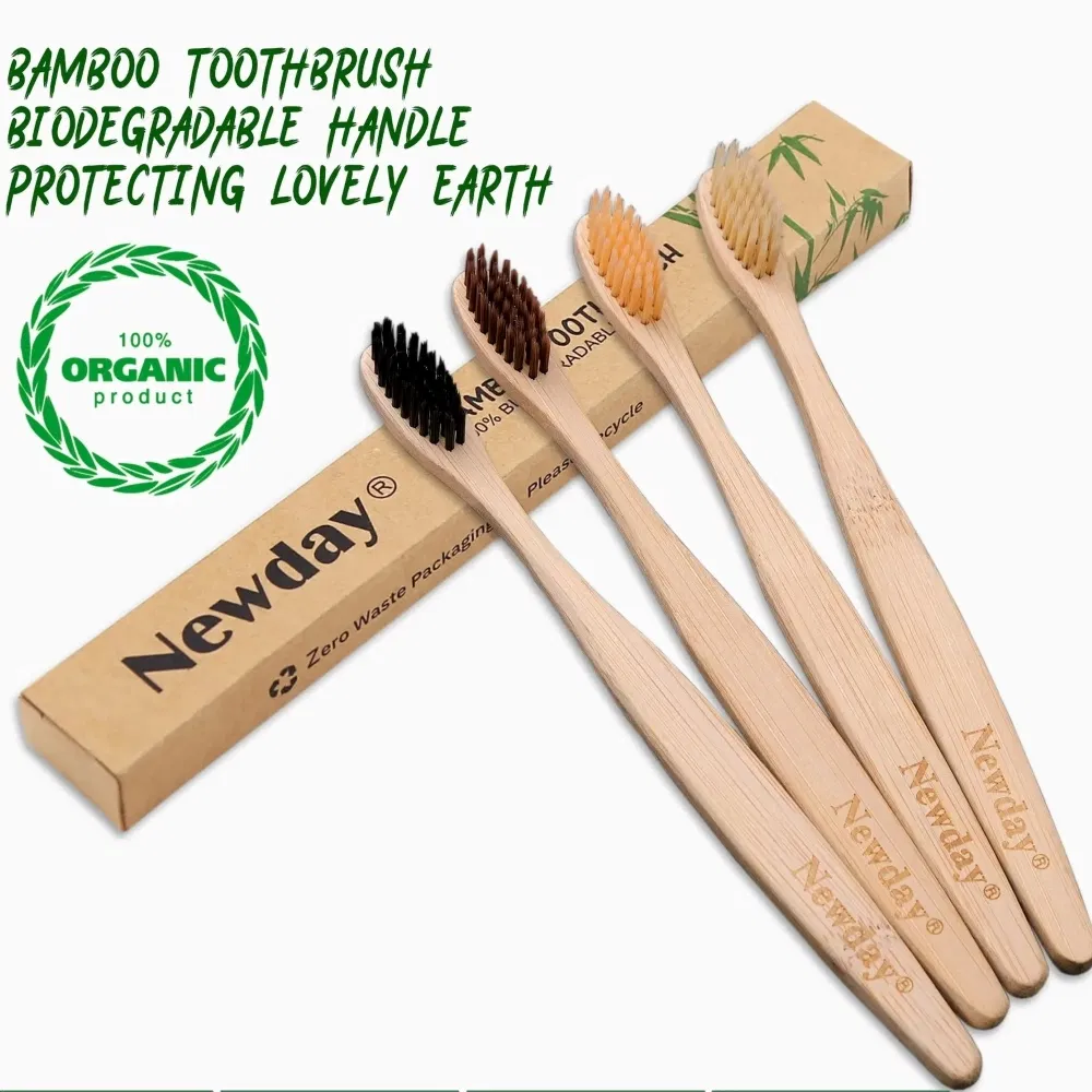 Organic Bamboo Toothbrush for Sustainable Oral Care