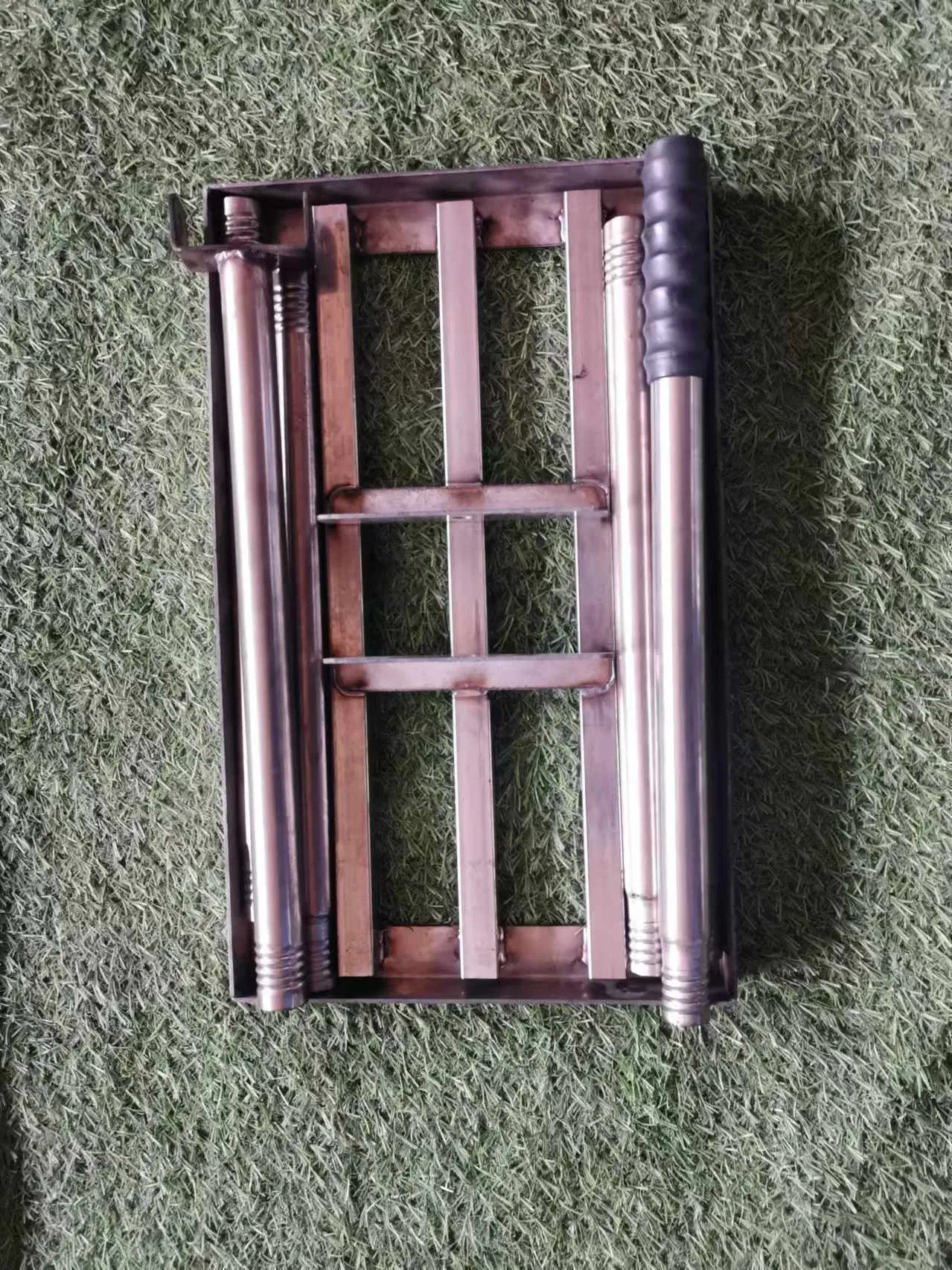 Adjustable Hand Pole Leveling Rake Lawn Leveling Rake