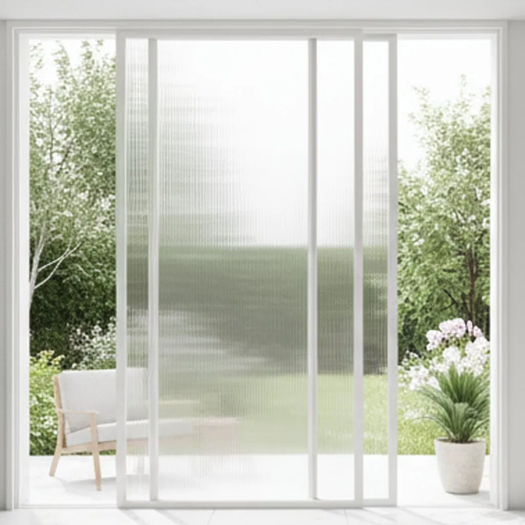 Customizable Acid-Etched Frosted Glass for Modern Design Needs
