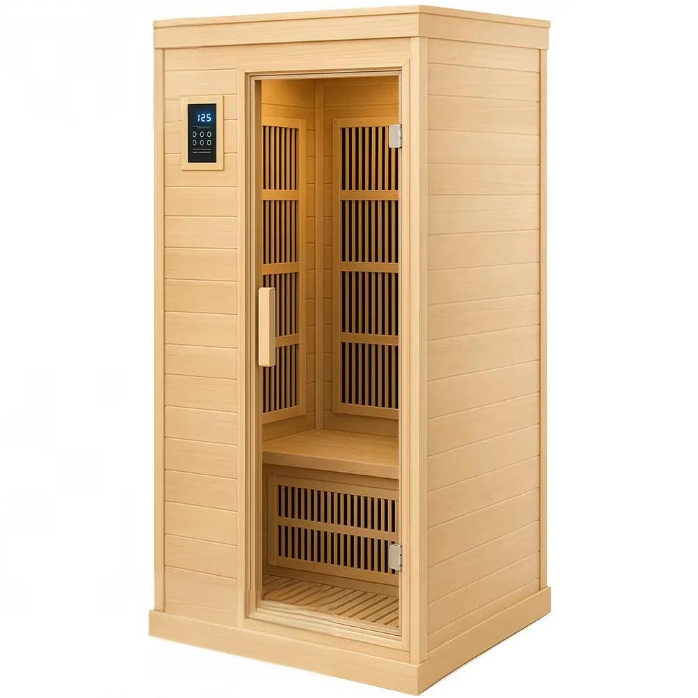 Инфракрасная сауна для дома на 1 человека с угольным нагревателем