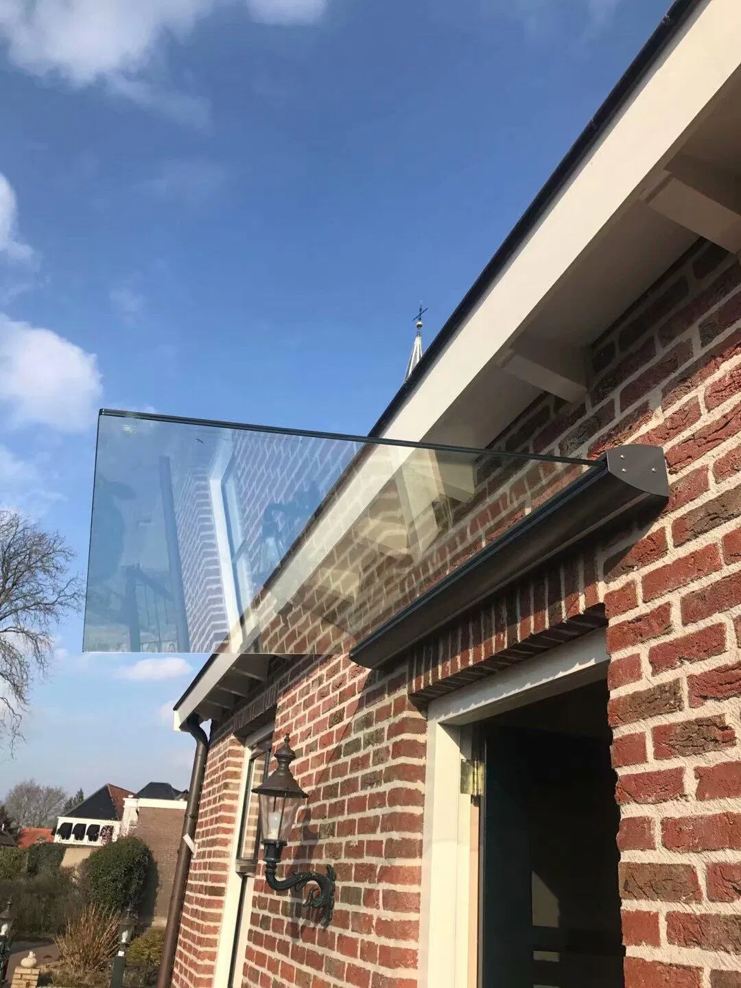Window Rain Cover High Quality Glass, LED Lights